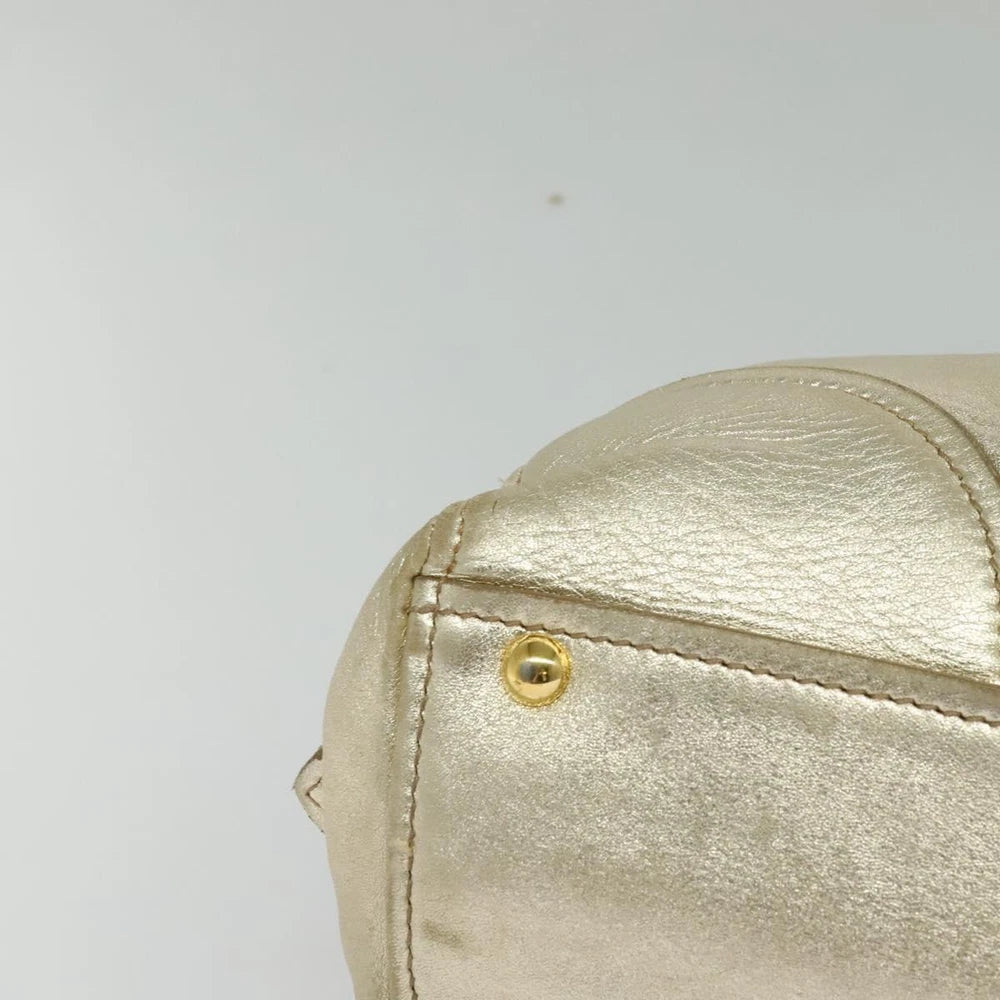Vintage Miu Miu Bag - Gold Leather
