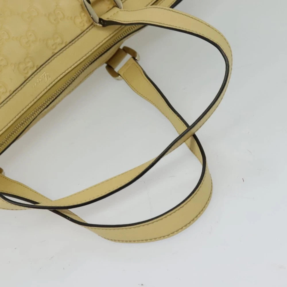Gucci Guccissima Tote Bag - Yellow Leather