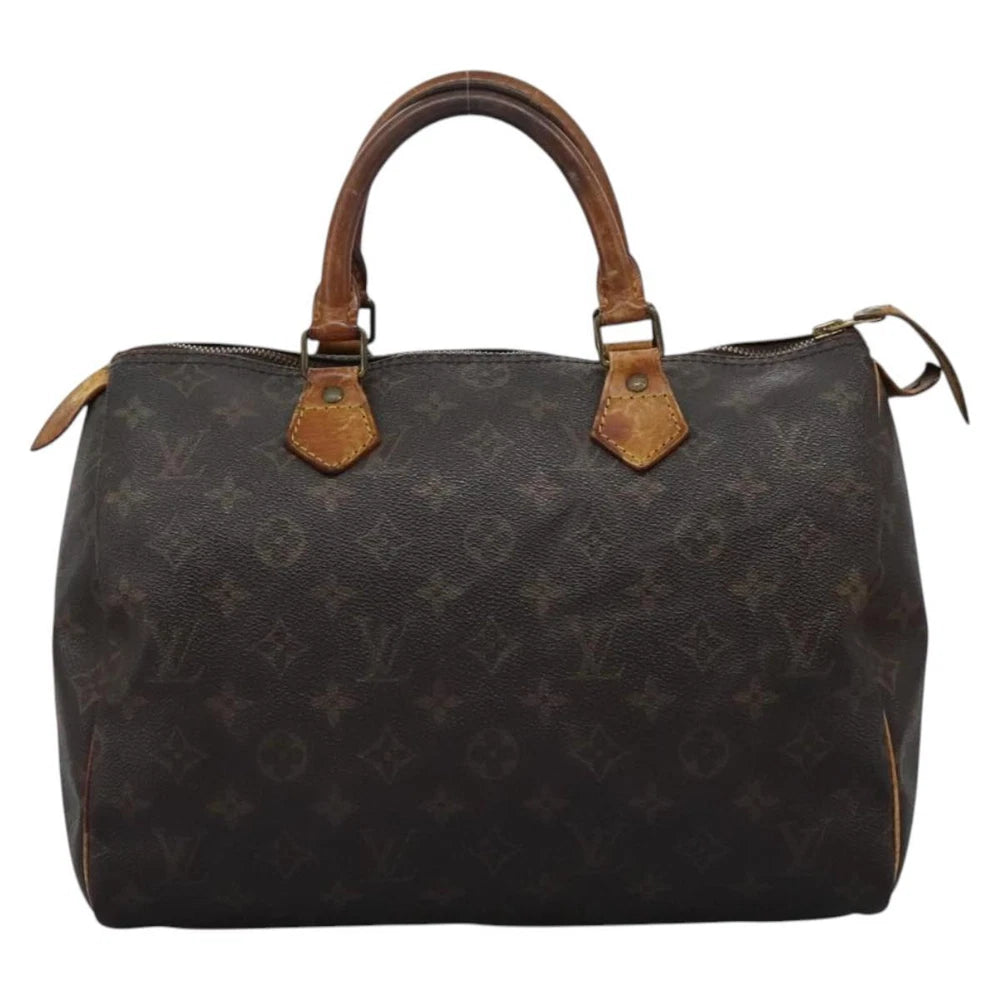 VINTAGE LOUIS VUITTON SPEEDY 30 BAG MONOGRAM CANVAS