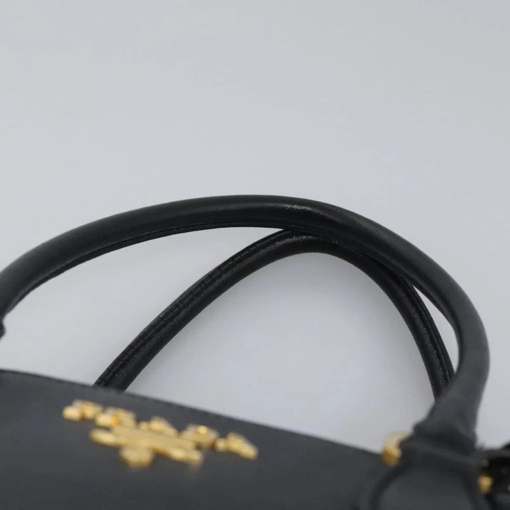 PRADA SAFFIANO BAG BLACK LEATHER
