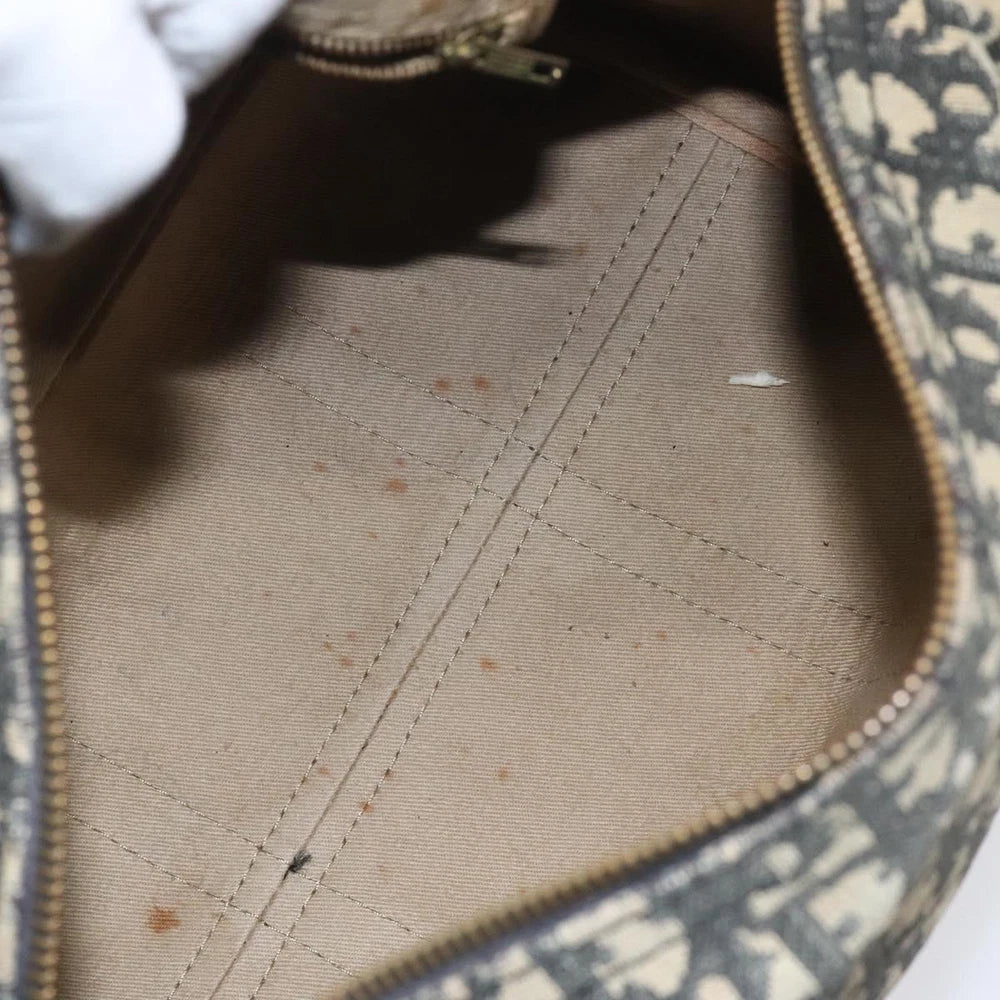 CHRISTIAN DIOR BOSTON BAG 30 TROTTER CANVAS