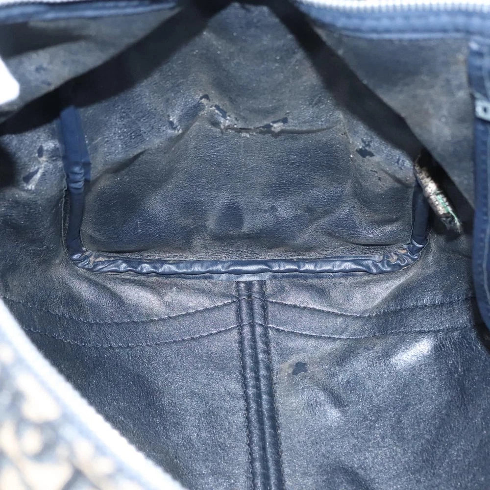 CHRISTIAN DIOR BOSTON BAG 40 TROTTER CANVAS