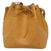 LOUIS VUITTON PETIT NOE BAG EPI LEATHER YELLOW