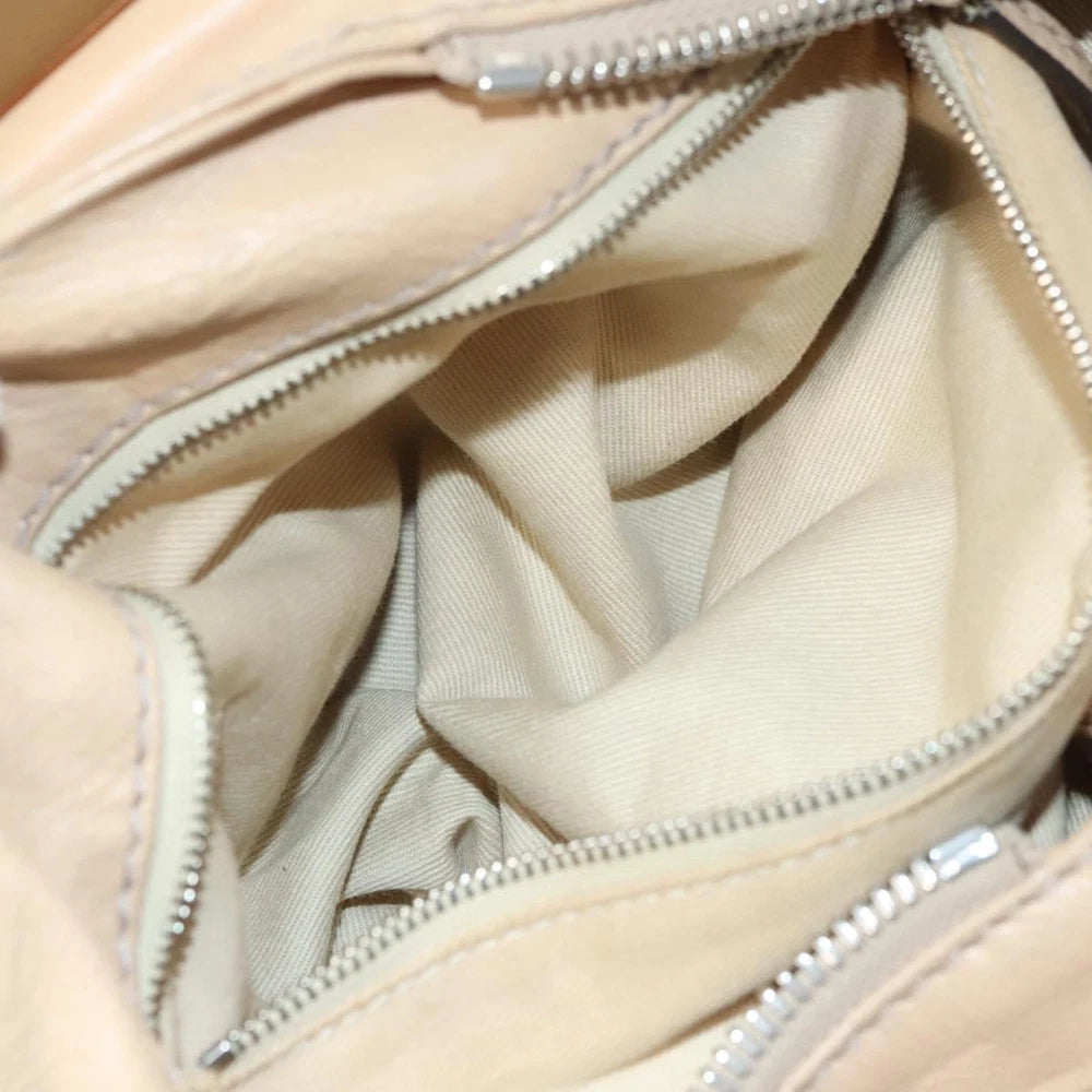 CHLOE PADDINGTON BEIGE LEATHER