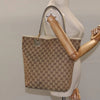 GUCCI TOTE BAG BEIGE GG CANVAS