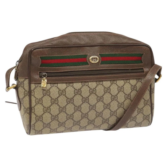 GUCCI CROSSBODY BAG GG SUPREME WEB SHERRY LINE