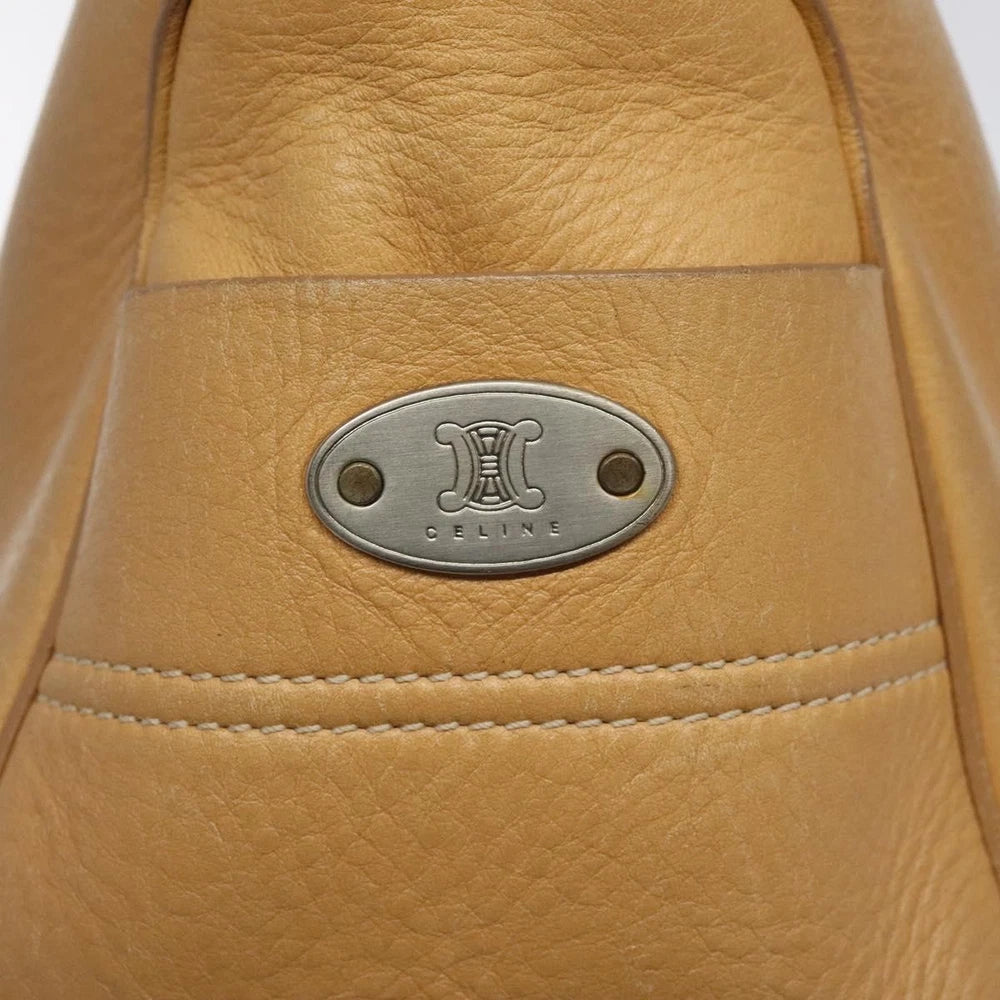 Vintage Celine Boogie Bag - Brown Leather