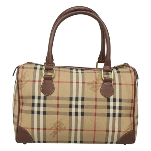 Vintage Burberry Handbag - Beige Nova Check