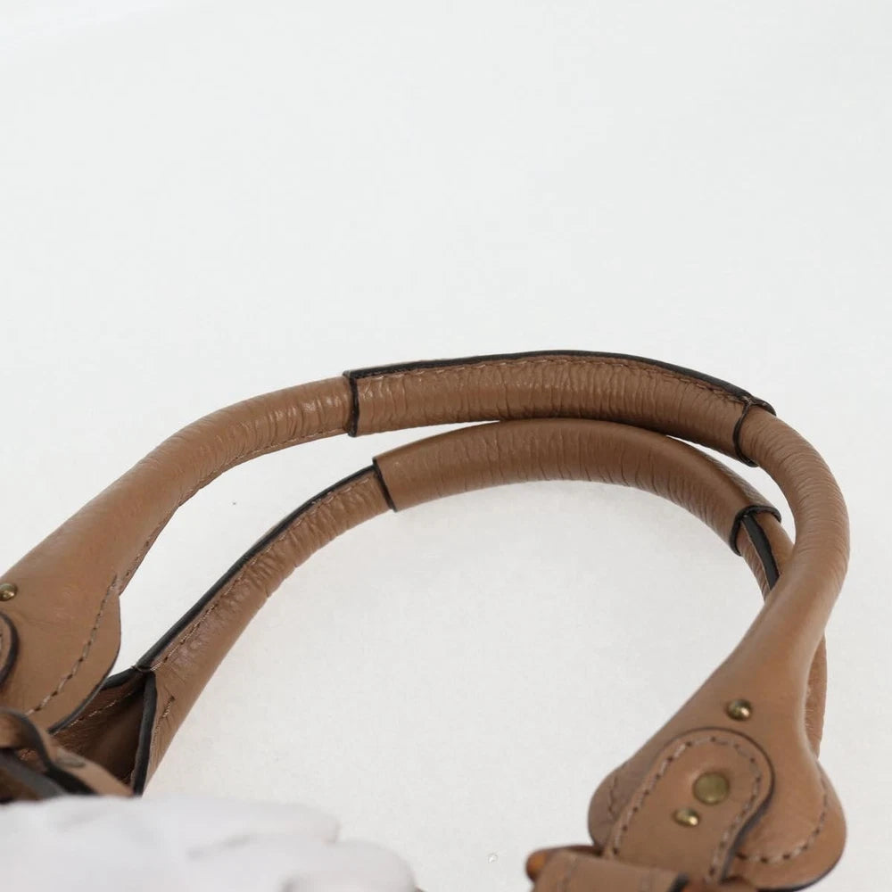 Vintage Chloe Paddington Bag Brun - Leather