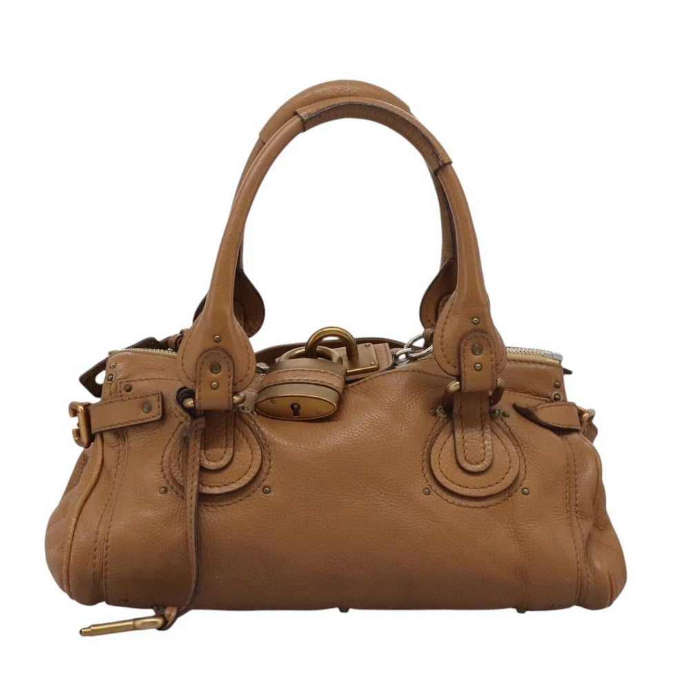 CHLOE PADDINGTON BAG BROWN LEATHER