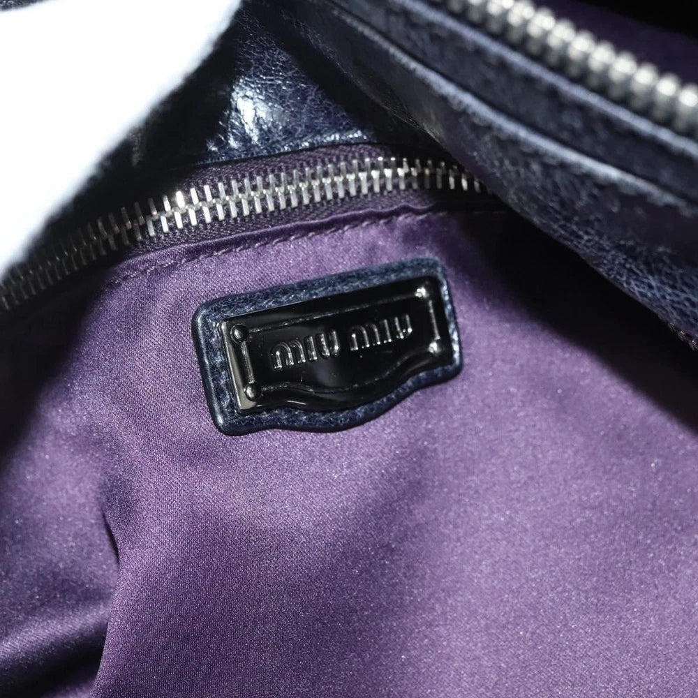 Vintage Miu Miu Handbag Black - Leather