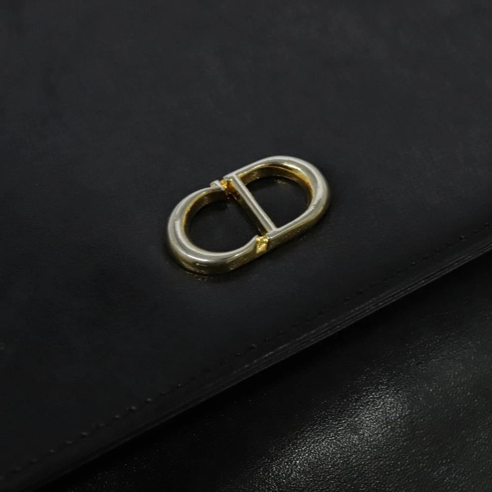 Vintage Dior Shoulder bag - Black Leather