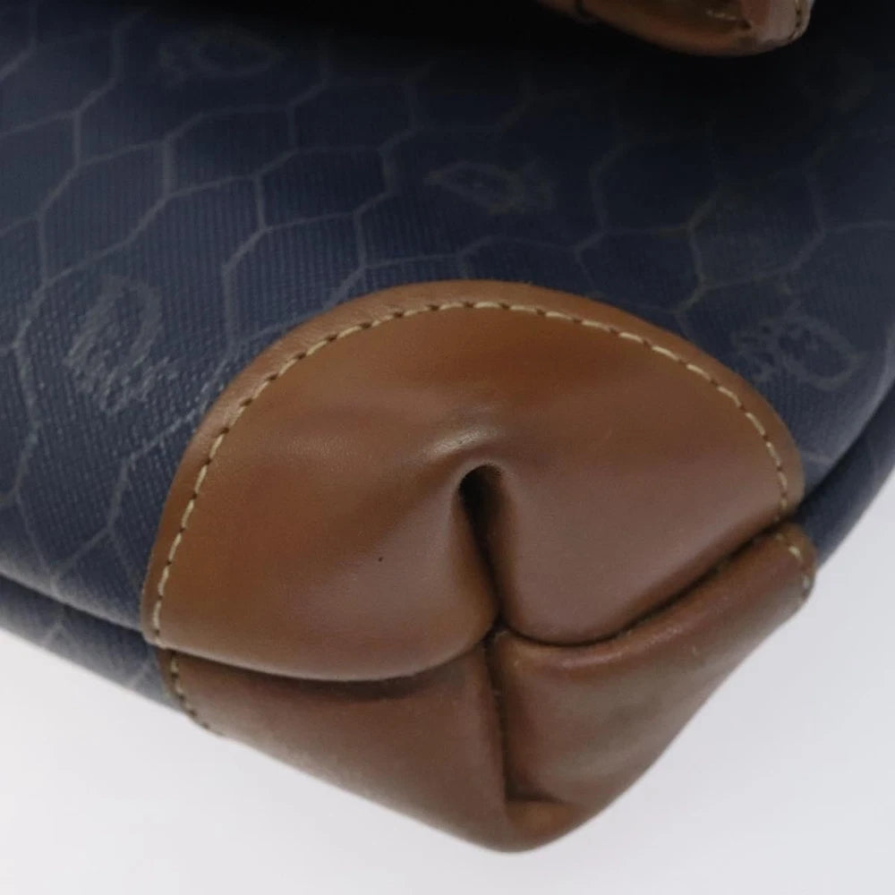 CHRISTIAN DIOR CLUTCH HONEYCOMB CANVAS