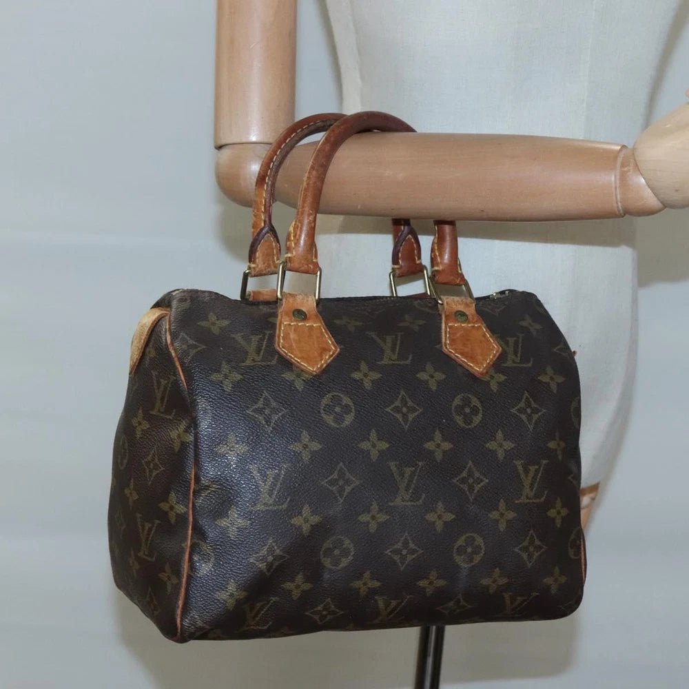LOUIS VUITTON SPEEDY 25 BAG MONOGRAM CANVAS