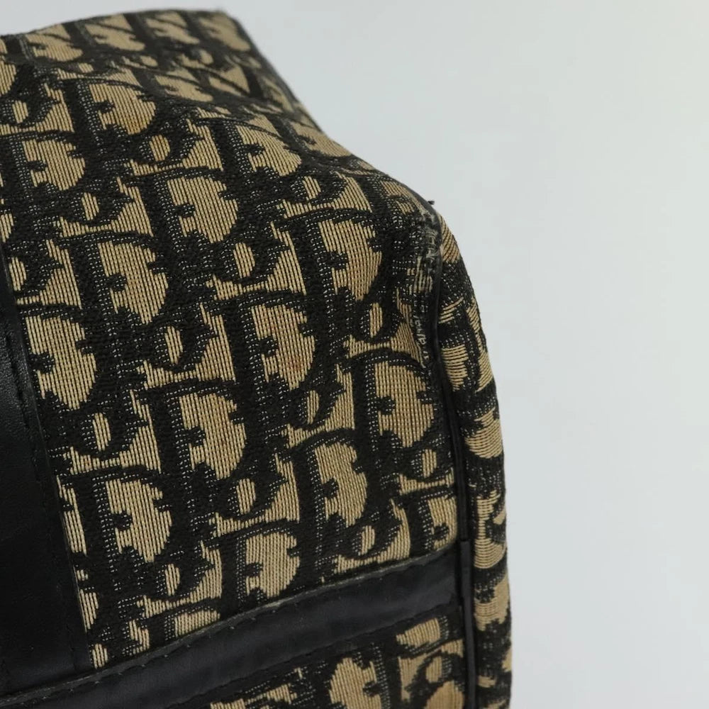 CHRISTIAN DIOR BOSTON BAG 30 TROTTER CANVAS