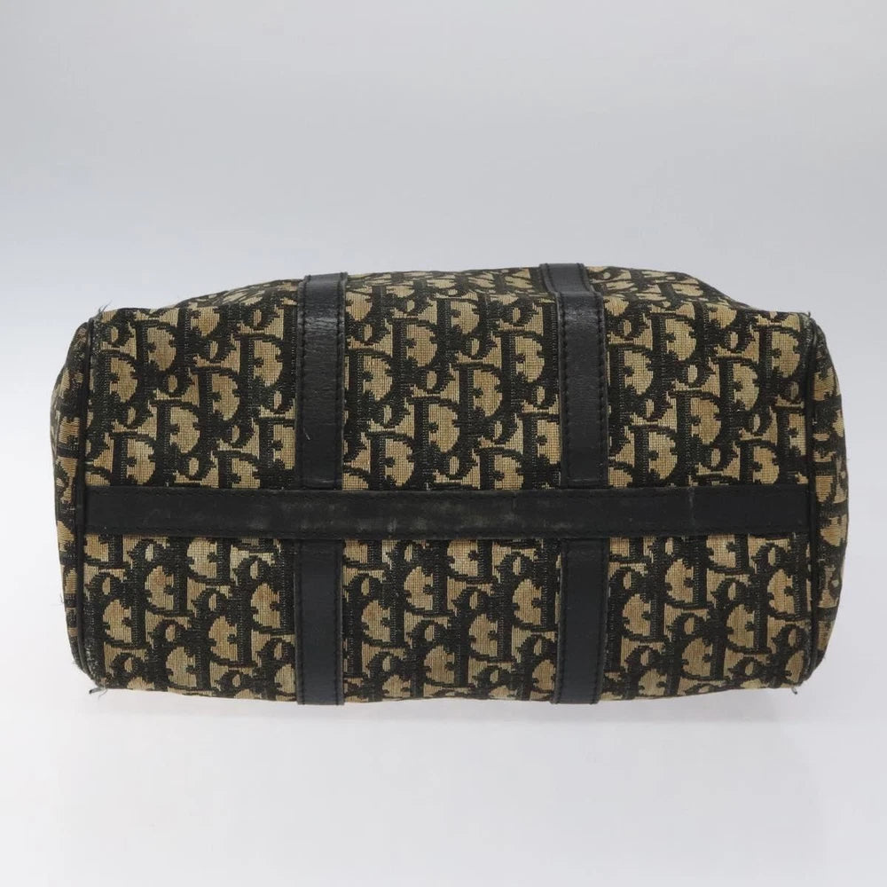 CHRISTIAN DIOR BOSTON BAG 30 TROTTER CANVAS