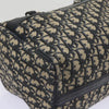 Dior Boston Bag Vintage - Navy Trotter Canvas