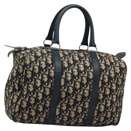 CHRISTIAN DIOR BOSTON BAG TROTTER CANVAS