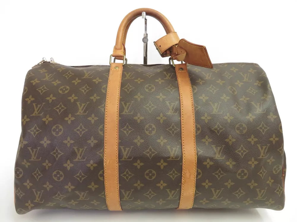 LOUIS VUITTON KEEPALL 50 BAG MONOGRAM CANVAS - Brands Select