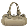 CHLOE PADDINGTON BAG BEIGE LEATHER