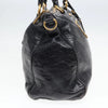 VINTAGE PRADA BAG BLACK LEATHER