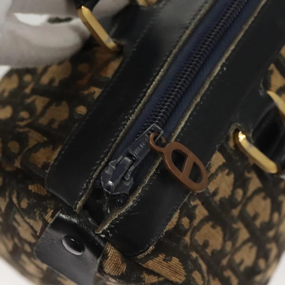 Vintage Dior Handbag - Navy Trotter Canvas