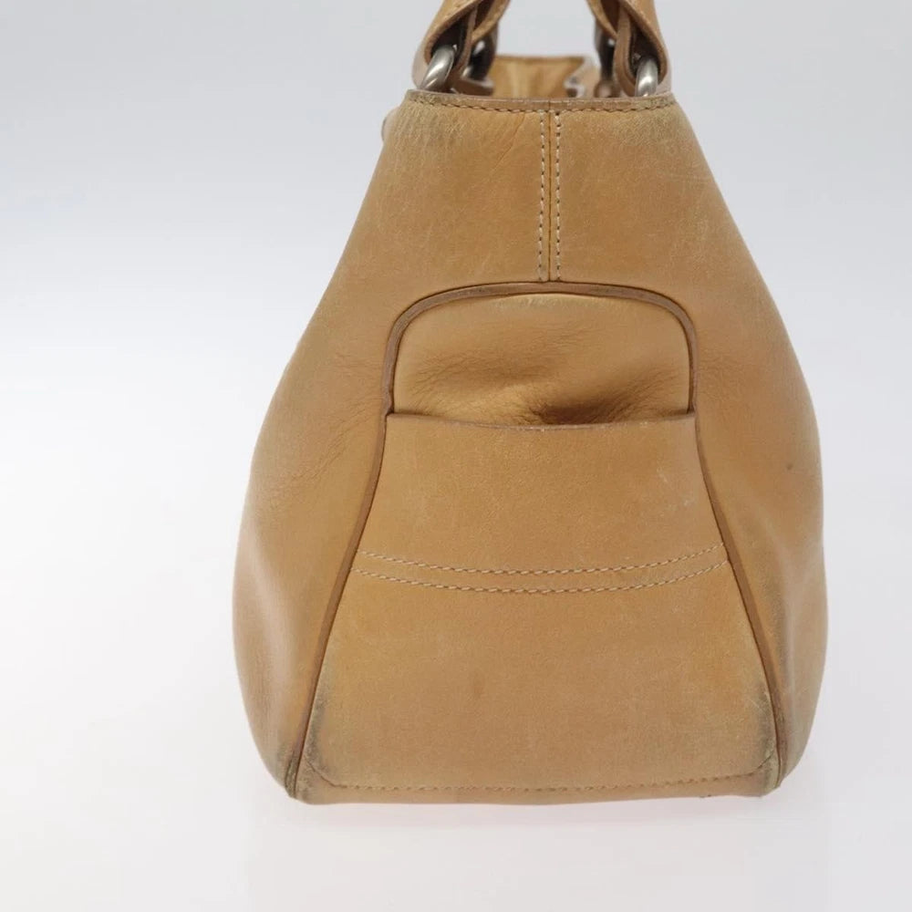 Vintage Celine Boogie Bag - Brown Leather