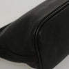 GUCCI SHOULDER BAG BLACK LEATHER