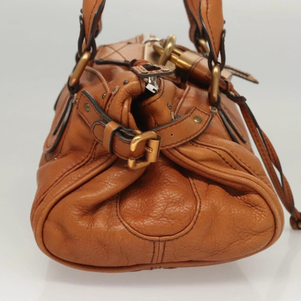 Vintage Chloe Paddington Bag Brun - Leather
