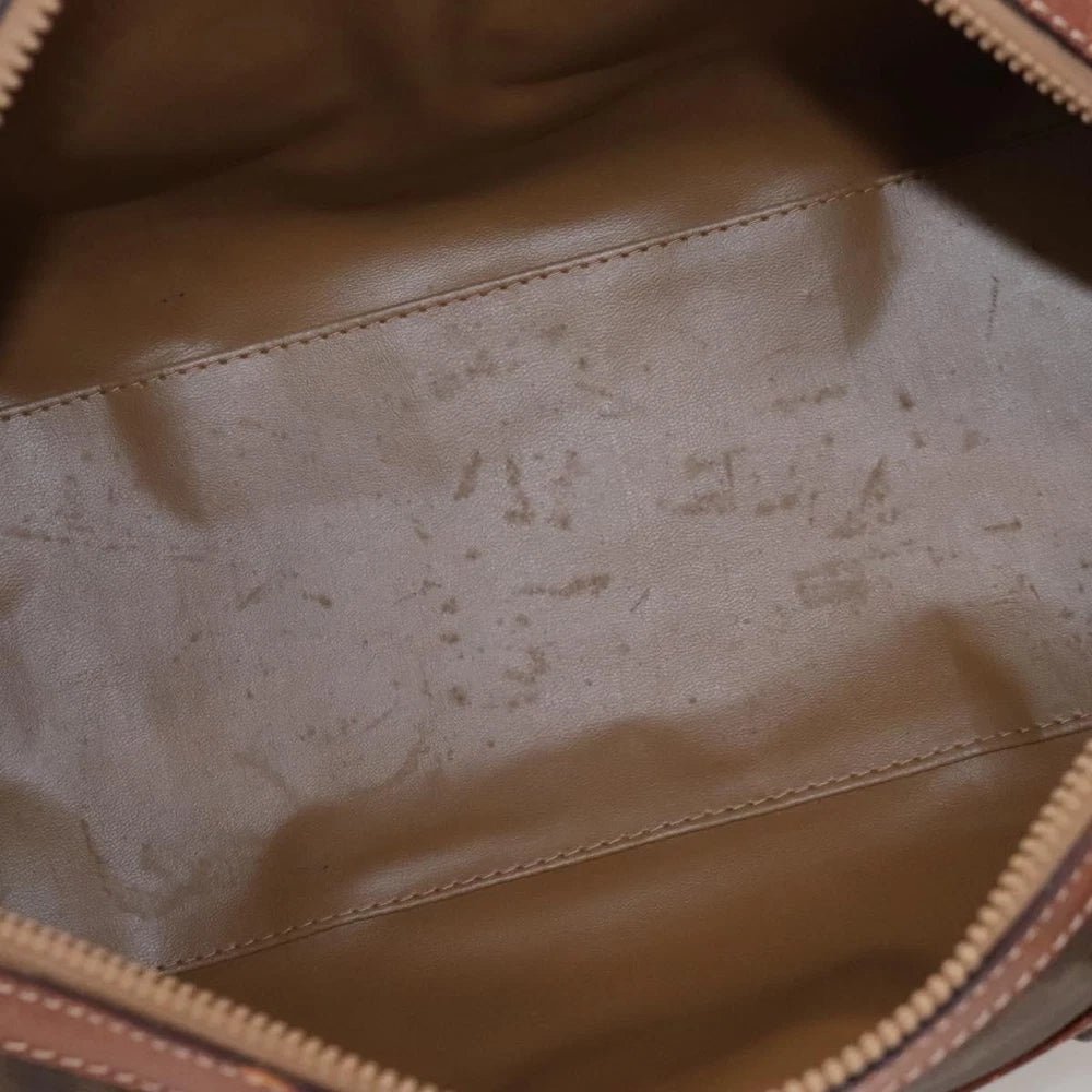 CELINE BOSTON BAG MACADAM CANVAS
