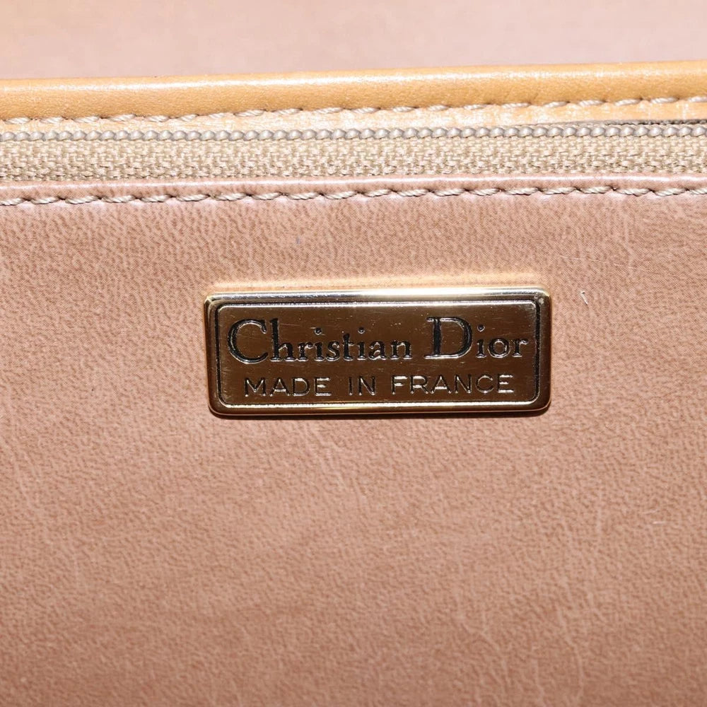 CHRISTIAN DIOR SHOULDER BAG HONEYCOMB CANVAS