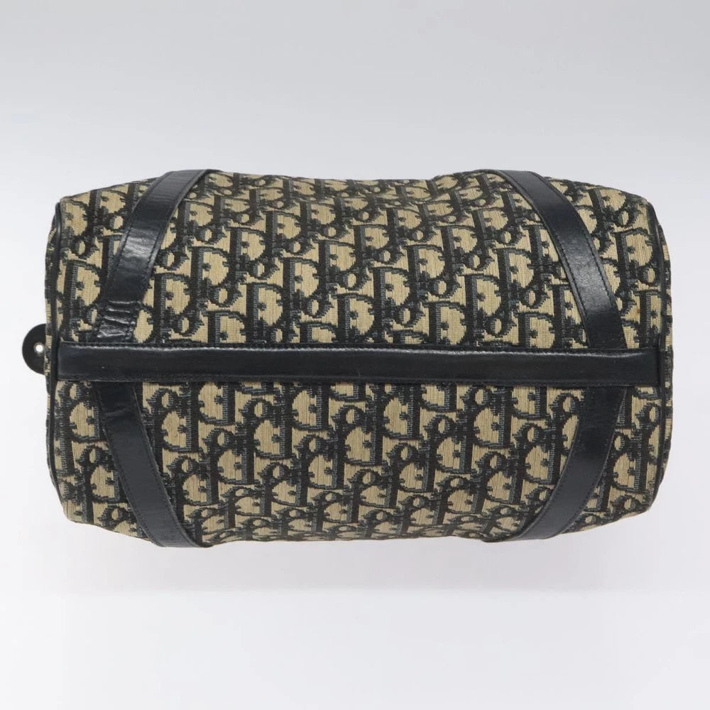 CHRISTIAN DIOR BOSTON BAG 30 TROTTER CANVAS
