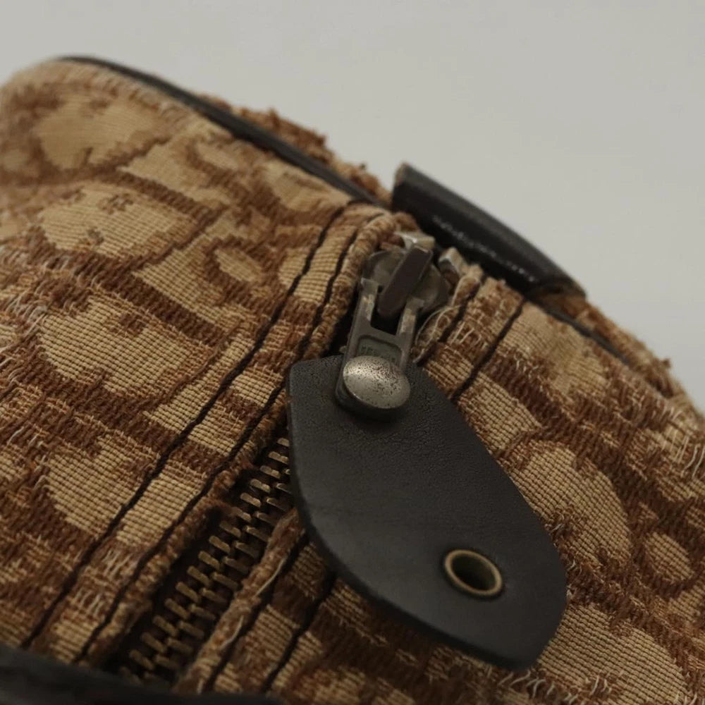 CHRISTIAN DIOR BOSTON BAG 30 TROTTER CANVAS