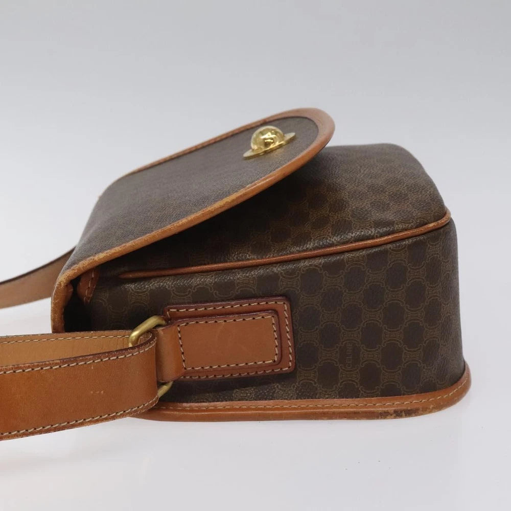 CELINE SHOULDER BAG MACADAM CANVAS