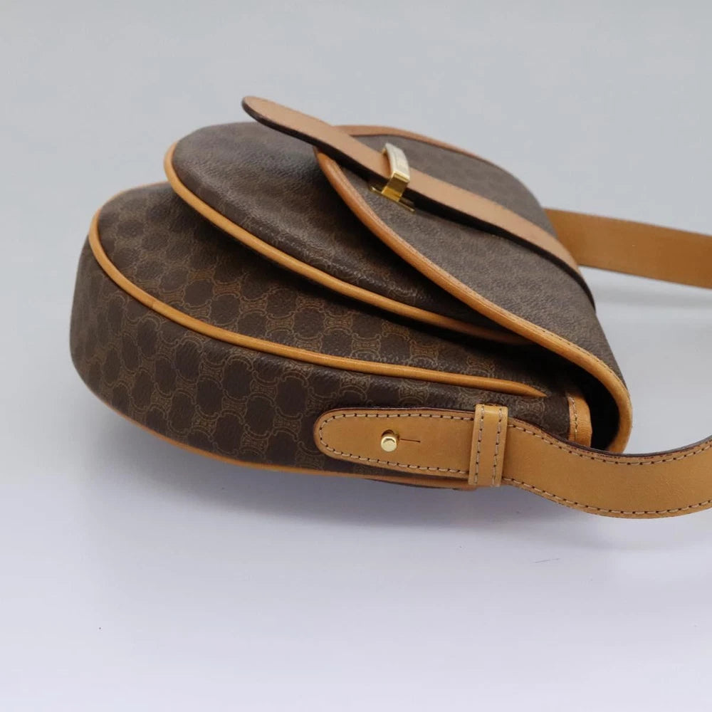 CELINE MACADAM SHOULDER BAG