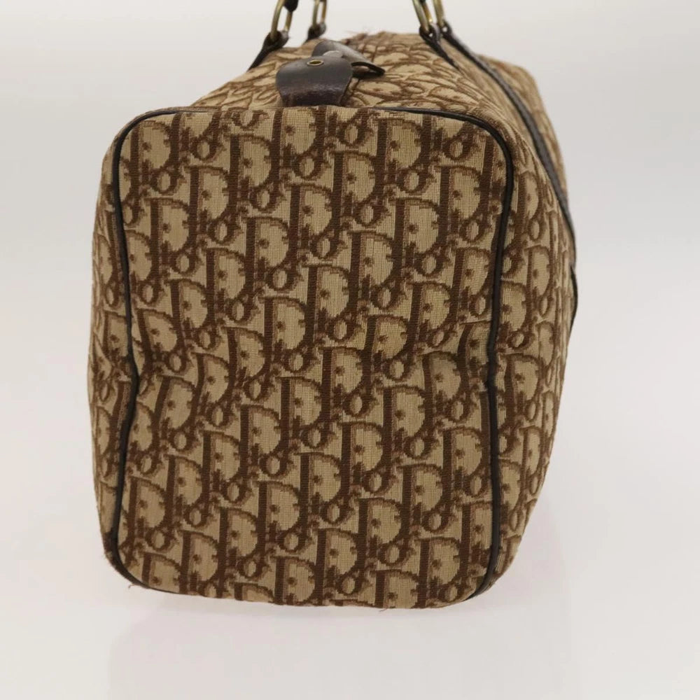 Vintage Dior Boston Bag 40 - Brown Trotter Canvas