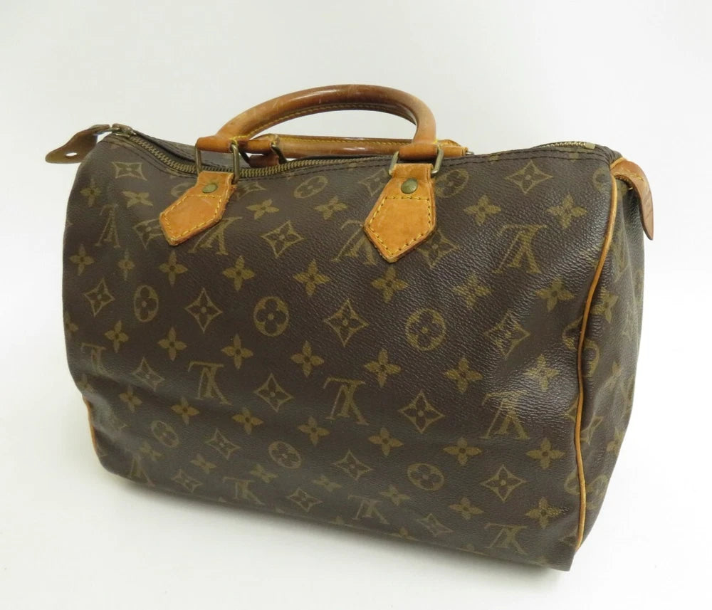 LOUIS VUITTON SPEEDY 30 BAG MONOGRAM CANVAS