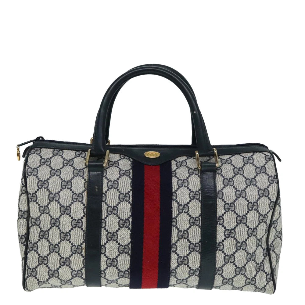GUCCI SHERRY LINE BOSTON BAG GG CANVAS