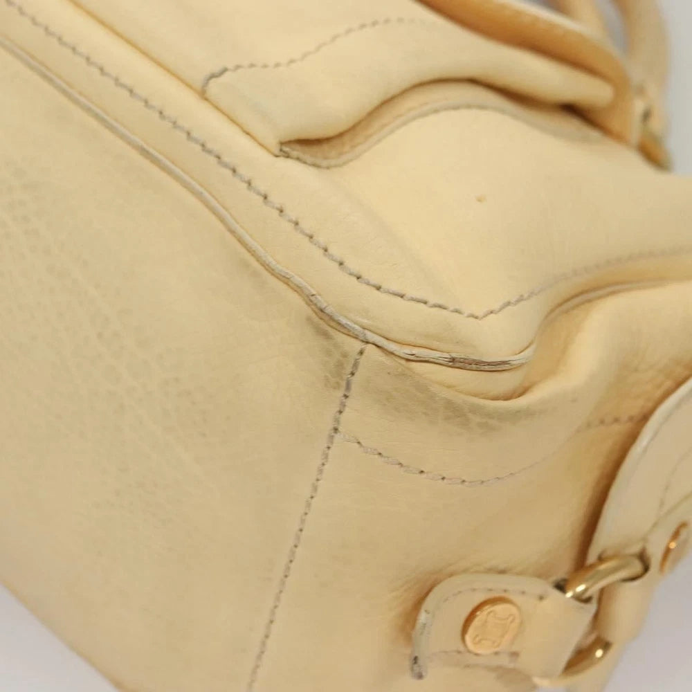 Celine Boogie Bag - Beige Leather