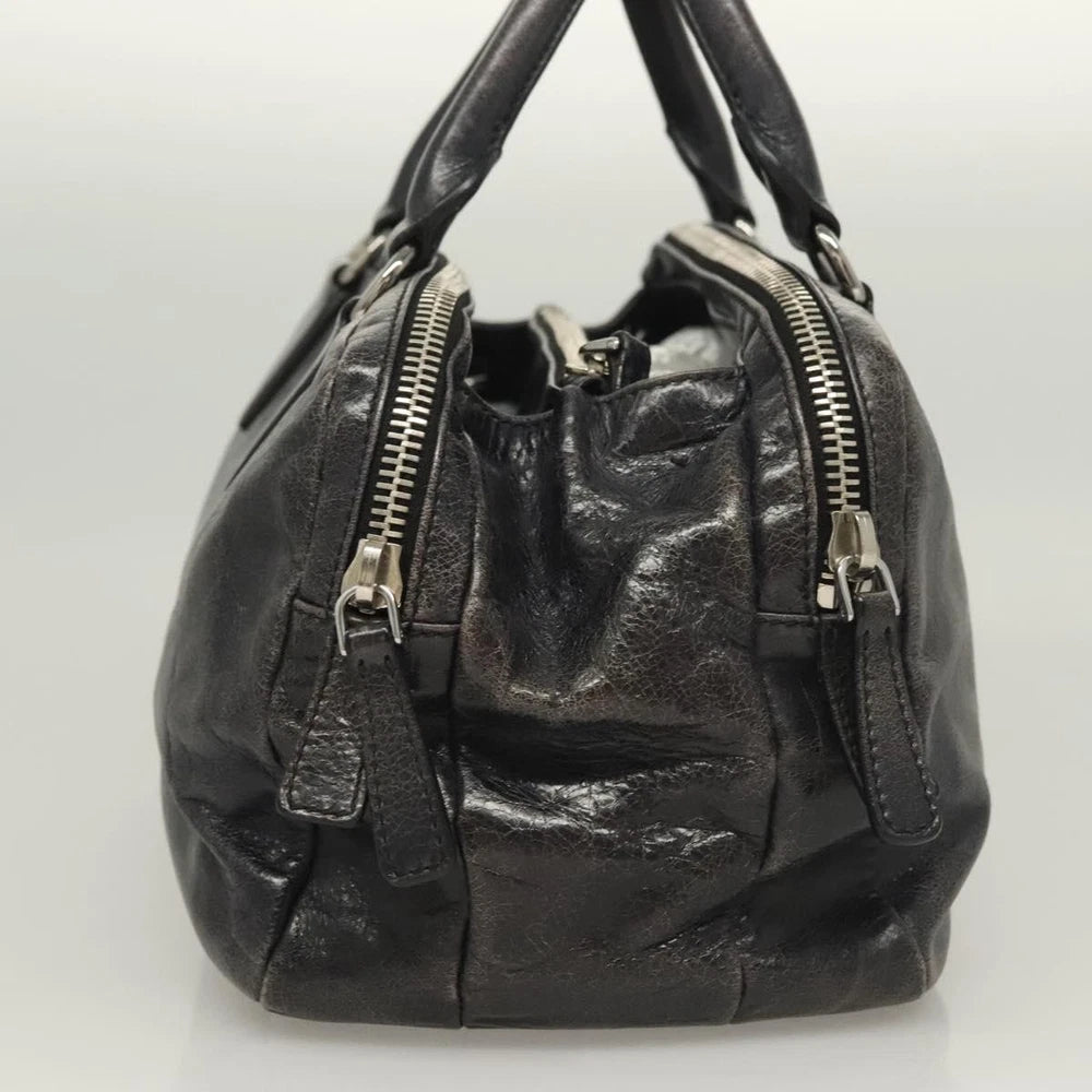 Vintage Miu Miu Handbag Black - Leather