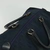 Vintage Dior Boston Bag - Navy Trotter Canvas
