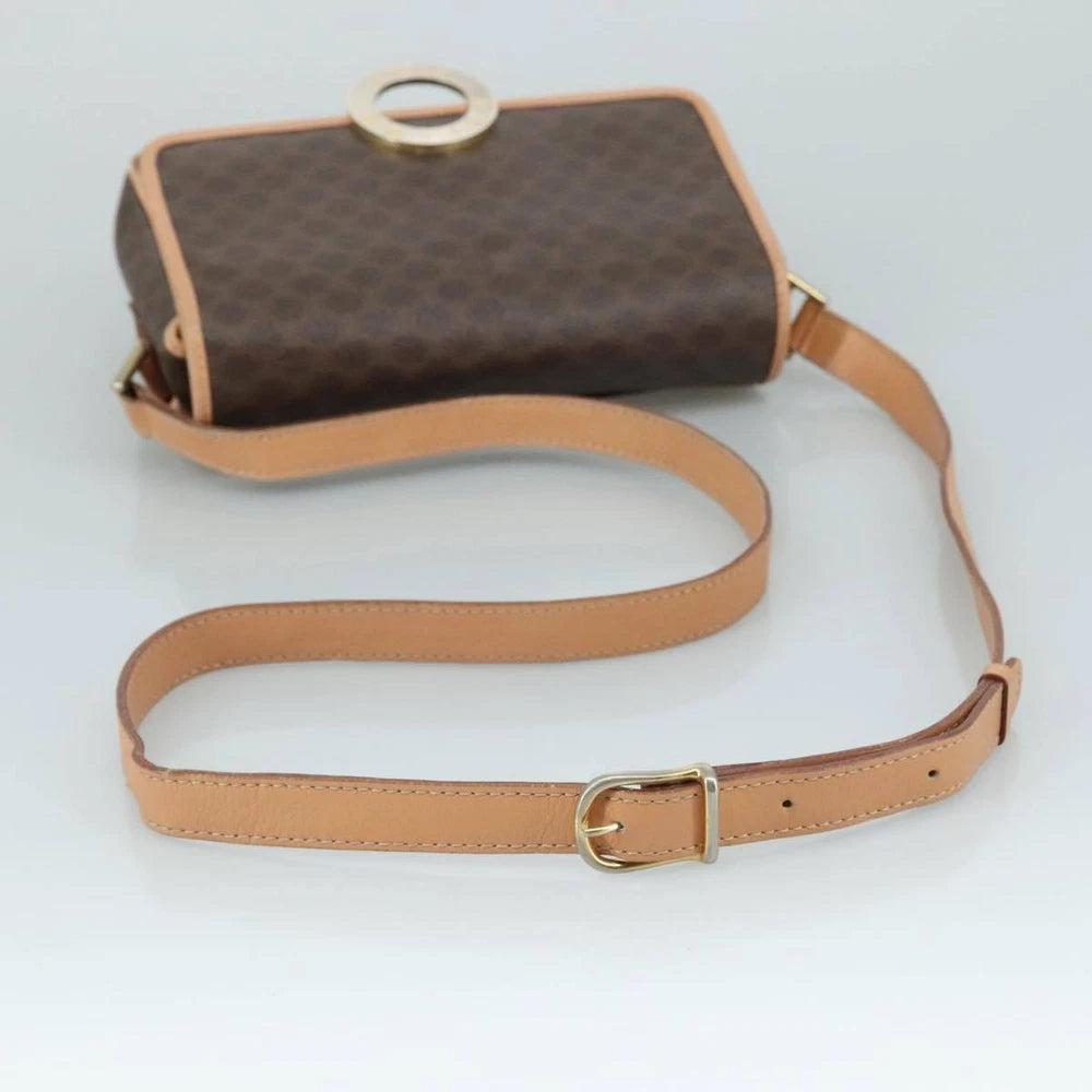 CELINE CROSSBODY BAG MACADAM CANVAS
