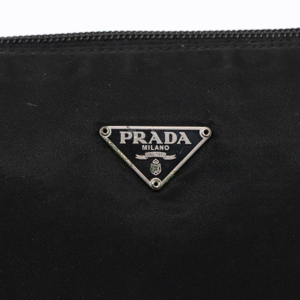 Svart Prada Nylon Veske