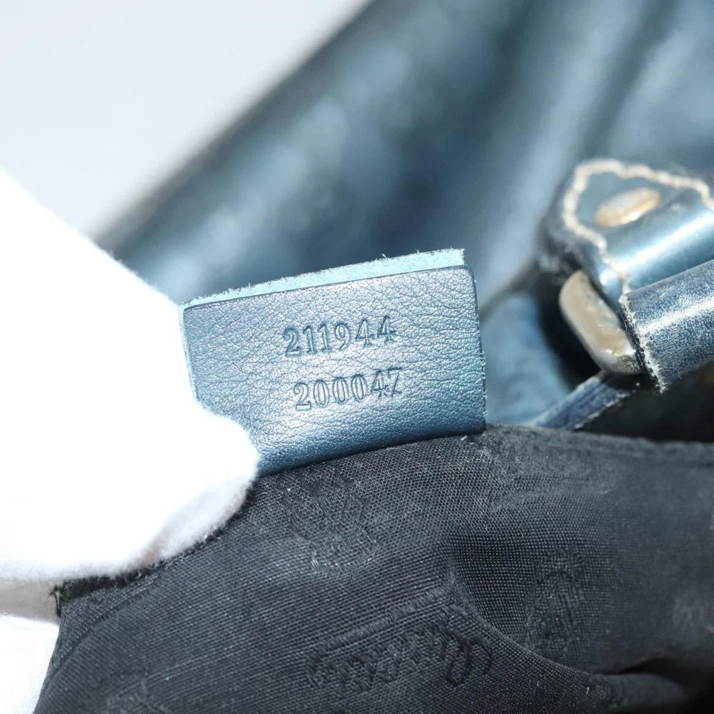 Gucci Sukey Bag - Blue Guccissima Leather