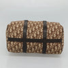 CHRISTIAN DIOR BOSTON BAG 30 TROTTER CANVAS