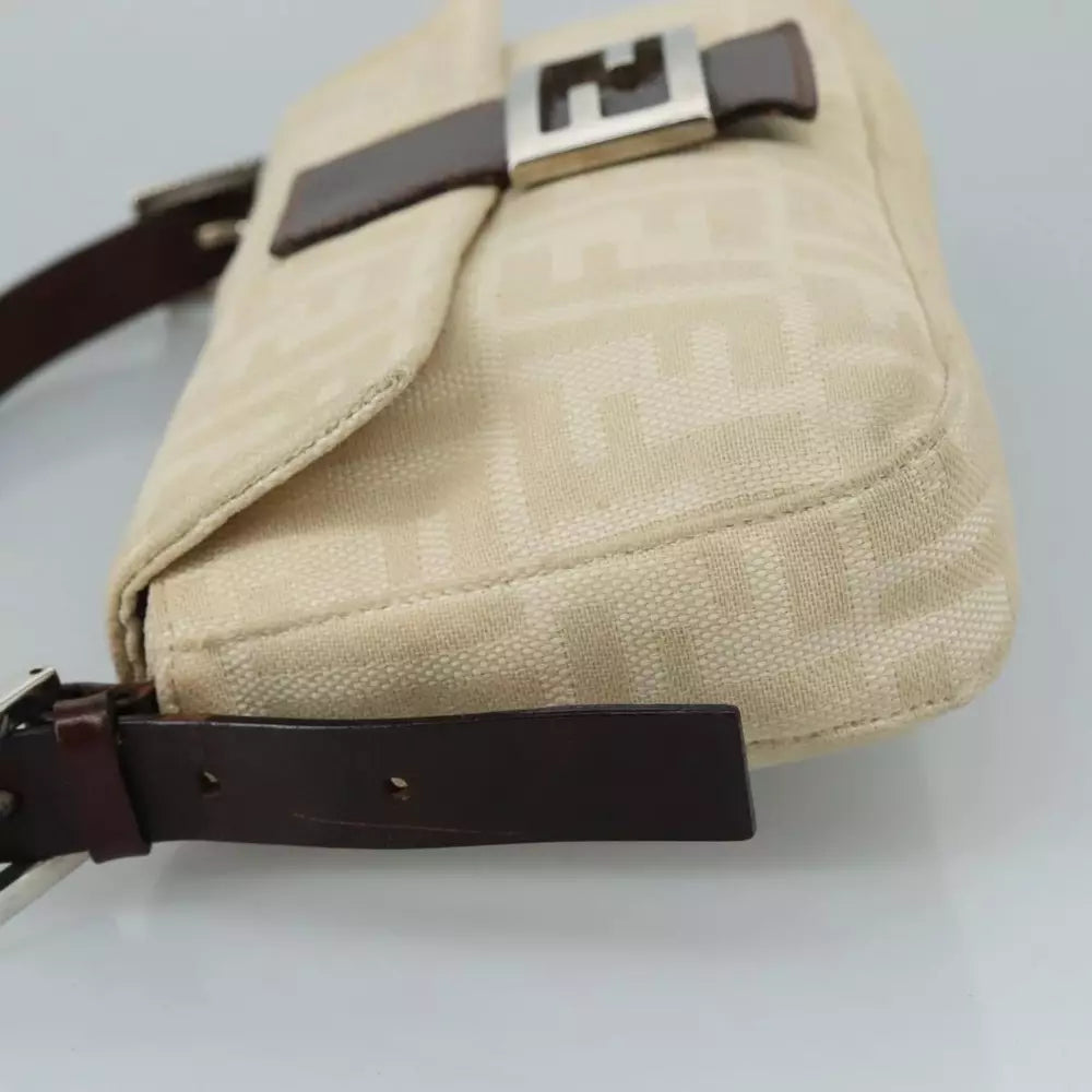 FENDI MAMMA BAGUETTE SHOULDER BAG ZUCCA CANVAS - Brands Select