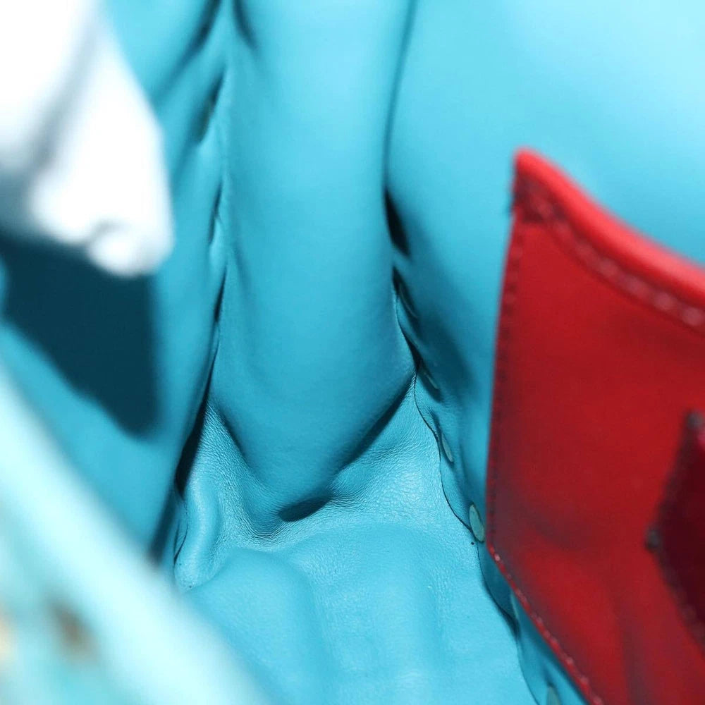VALENTINO QUILTED BAG VELOR LIGHT BLUE