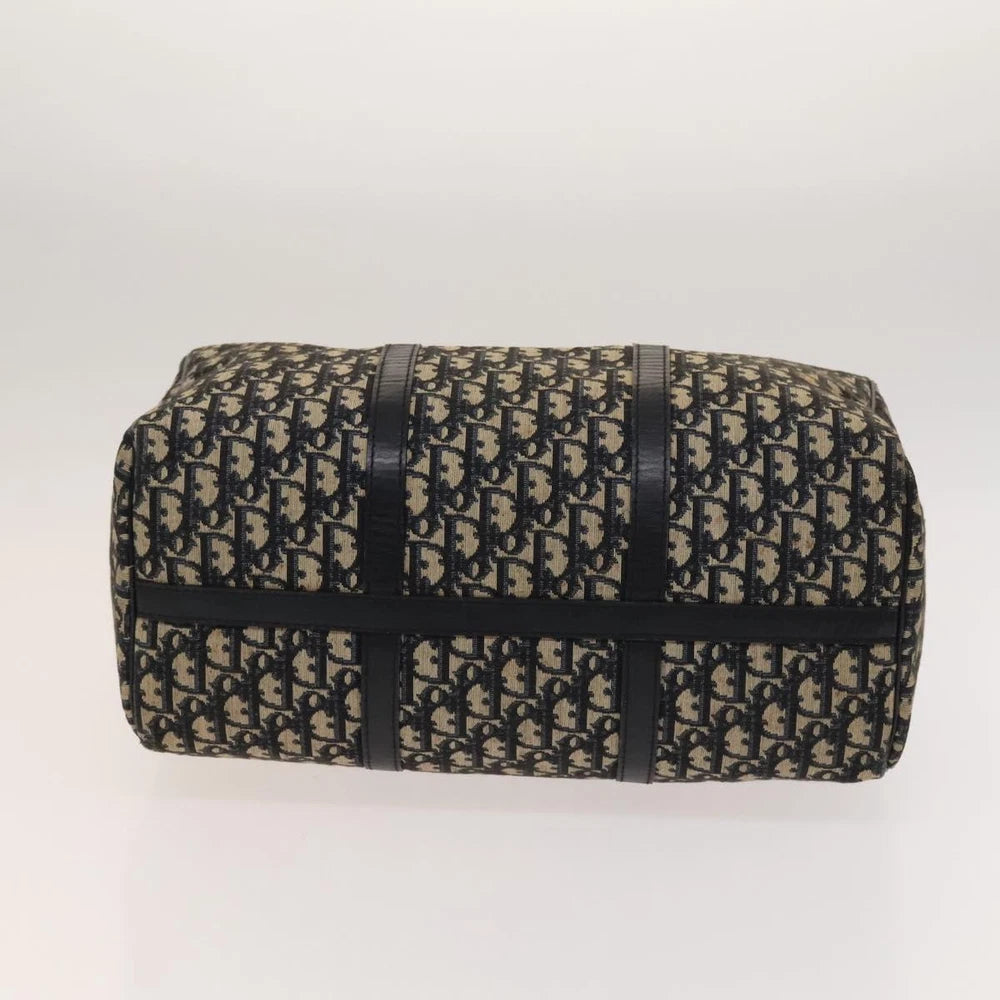 Dior Boston Bag 40 - Navy Trotter Canvas