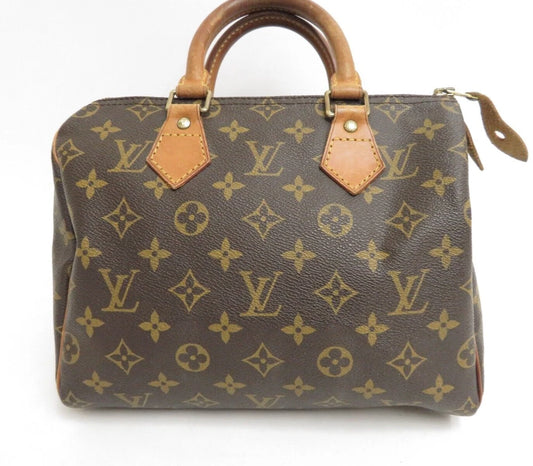 LOUIS VUITTON SPEEDY 25 BAG MONOGRAM CANVAS