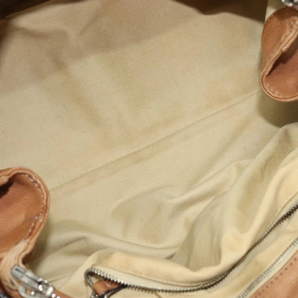 CHLOE PADDINGTON BAG BEIGE LEATHER